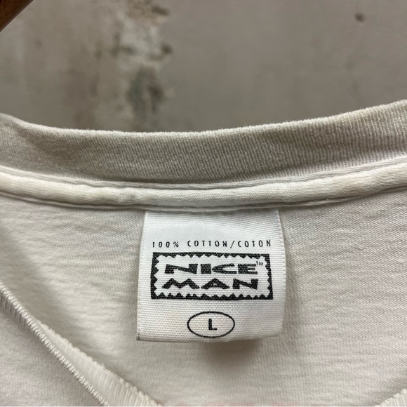 Pearl Jam White Freak Puppet Vintage Tour Double Sided Concert T-Shirt Large L - Picture 2 of 7